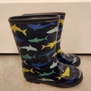 Carter's Multicolor Shark Rain Boots